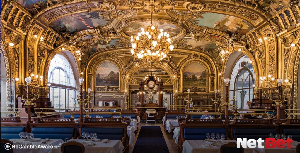 Le Train Bleu in Monte-Carlo is an incredible casino restaurant